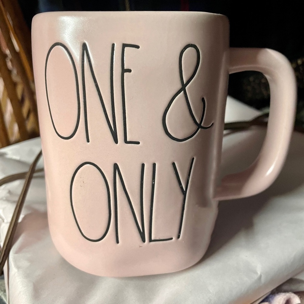 Rae Dunn Pink‎ Mug - One & Only